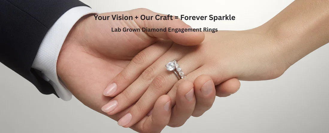 Lab Grown Diamond Rings from New World Diamonds USA - Your Vision + Our Craft = Forever Sparkle