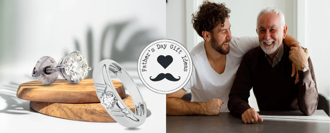 Father’s Day Gift Ideas: Lab Grown Diamond Jewelry He’ll Actually Love