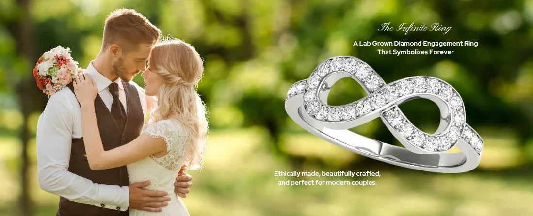 The Infinite Ring: A Lab Grown Diamond Engagement Ring That Symbolizes Forever