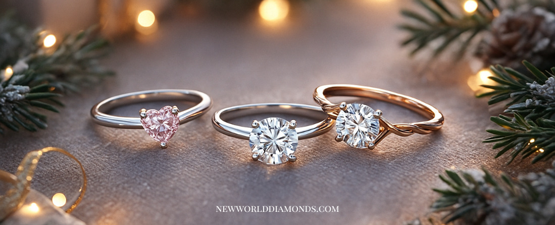 Christmas Offer on Solitaire Rings at newworlddiamonds