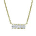 Michelle Oval Necklace - 1/2 Ct. T.W. - New World Diamonds - Necklace