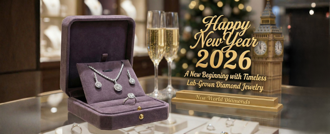 Happy New Year 2026: A New Beginning with Timeless Lab-Grown Diamond Jewelry