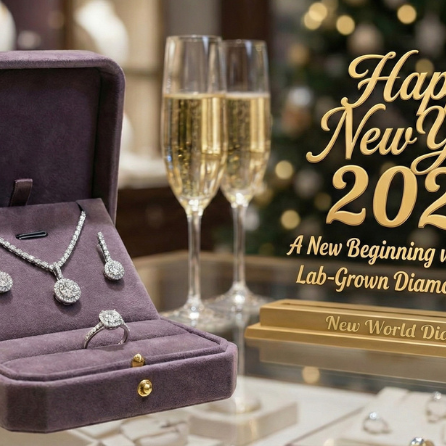 Happy New Year 2026: A New Beginning with Timeless Lab-Grown Diamond Jewelry