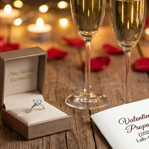 Valentine’s Day Proposal Ideas with a Lab-Grown Diamond Ring (2026 Guide)