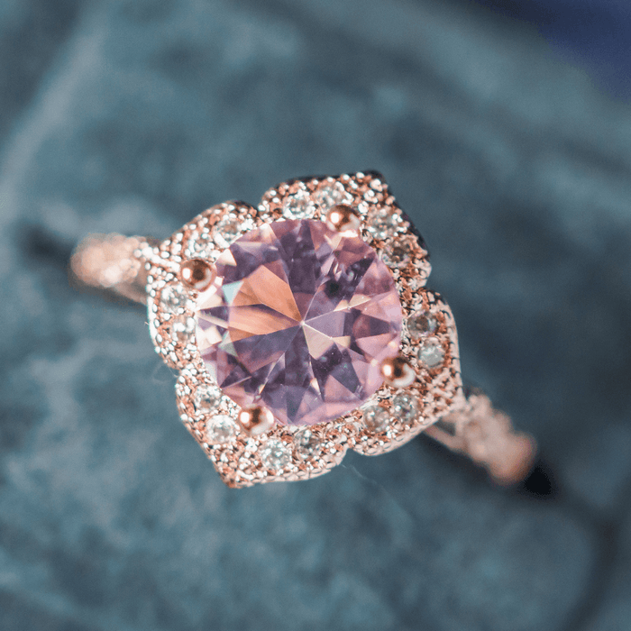 A Guide to Different Pink Diamond Engagement Ring Settings - New World Diamonds - fine jewelry, engagement rings and great gifts