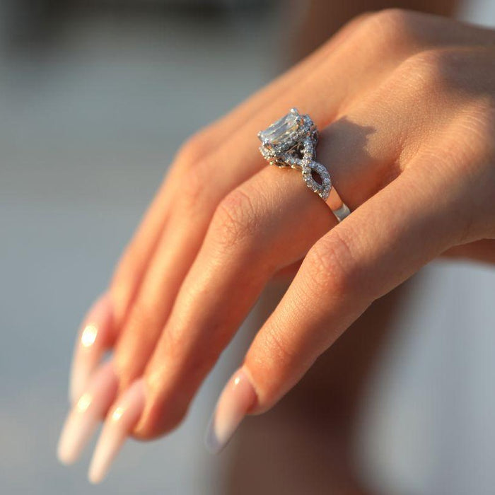 Celebrity Jewelry: All About Hailey Bieber Engagement Ring - New World Diamonds - fine jewelry, engagement rings and great gifts