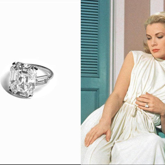 Celebrity Jewelry: Everything About the Grace Kelly Engagement Ring - New World Diamonds - fine jewelry, engagement rings and great gifts