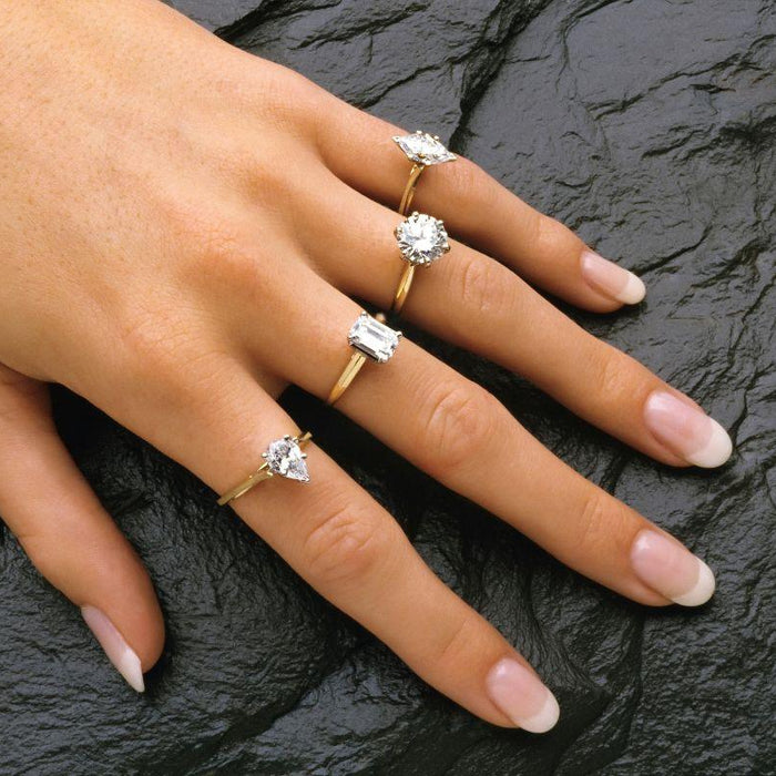 Choosing the Perfect Pear-Shaped Engagement Ring - New World Diamonds - fine jewelry, engagement rings and great gifts