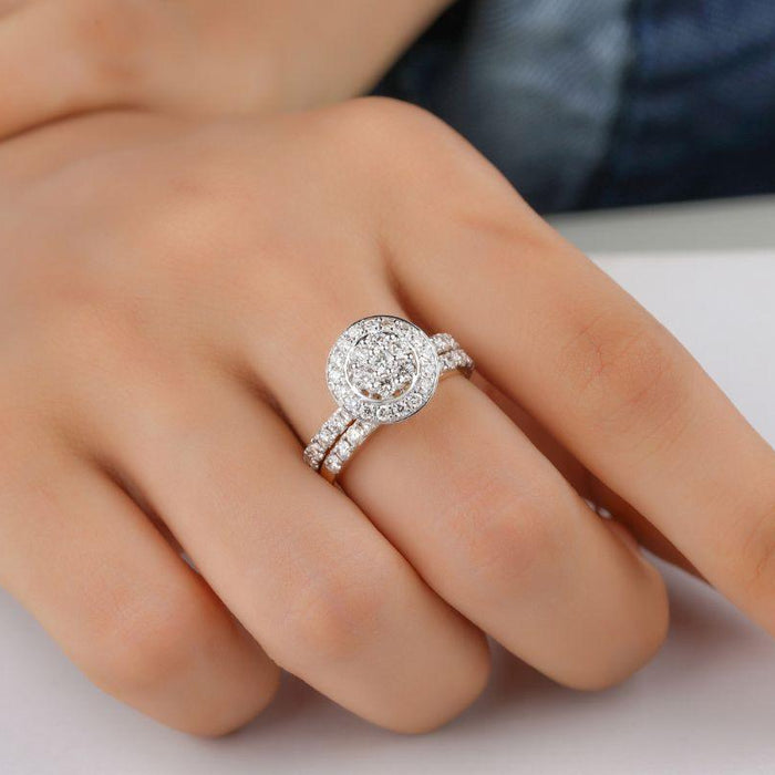 Does a Halo Setting Make Halo Diamond Rings Bigger? - New World Diamonds - fine jewelry, engagement rings and great gifts