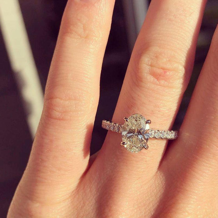 How Much Did Ariana Grande's Engagement Ring Cost? - New World Diamonds - fine jewelry, engagement rings and great gifts