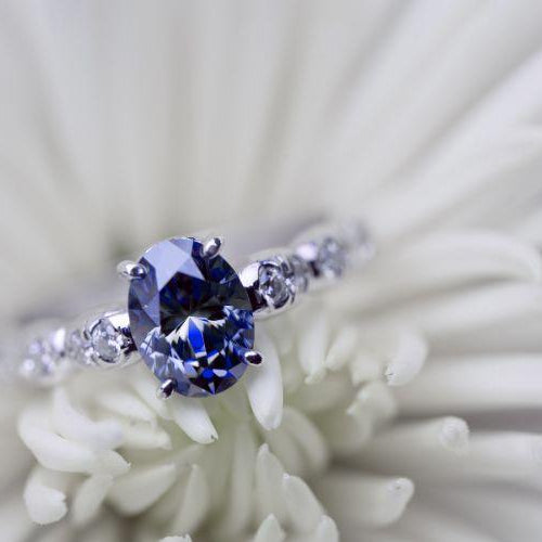 How to Spot the Perfect Blue Diamond Ring - New World Diamonds - fine jewelry, engagement rings and great gifts
