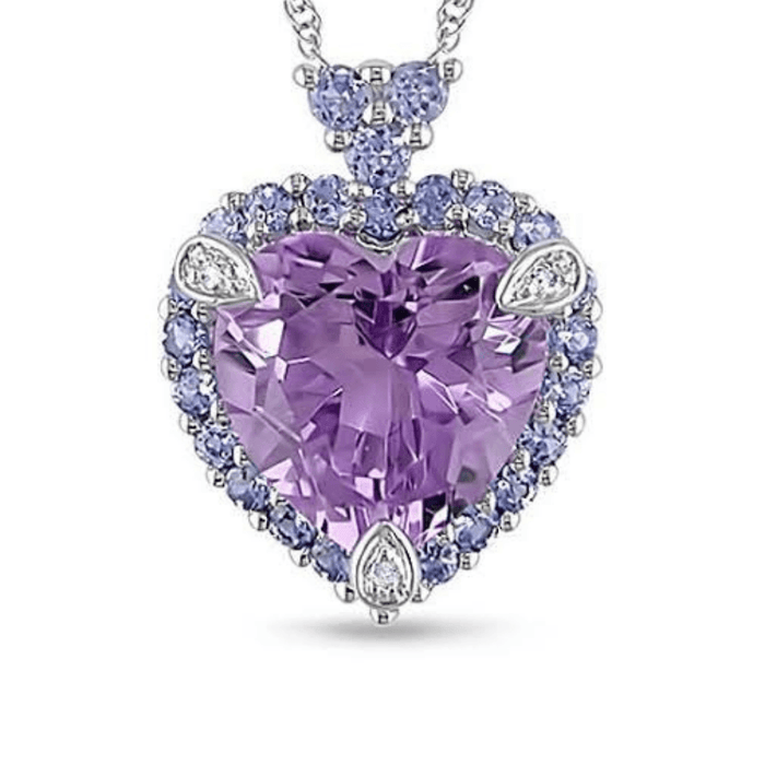 The Royal Purple Heart Diamond - An Attraction for All - New World Diamonds - fine jewelry, engagement rings and great gifts