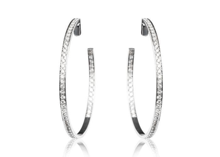Top 10 Men's Diamond Hoop Earrings for This Season - New World Diamonds - fine jewelry, engagement rings and great gifts
