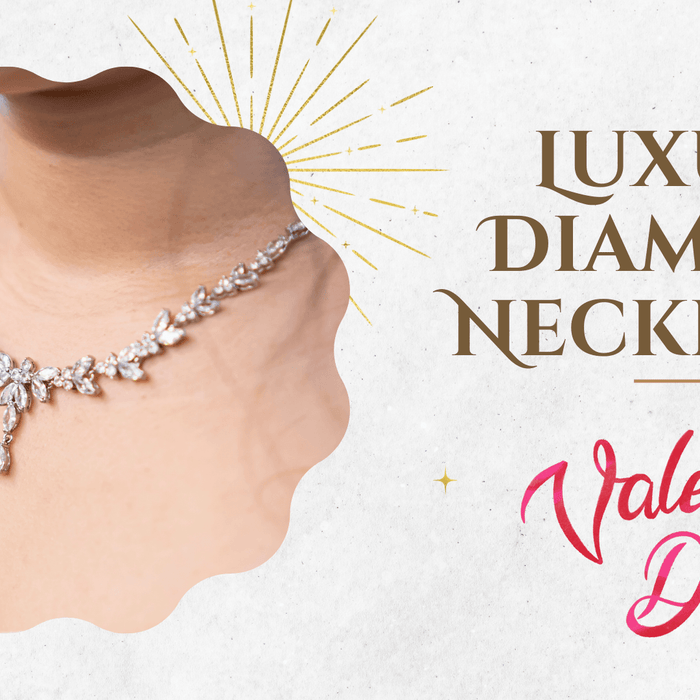 Valentine's Day Special: Top Trends in Luxury Diamond Necklaces for 2024 - New World Diamonds - fine jewelry, engagement rings and great gifts