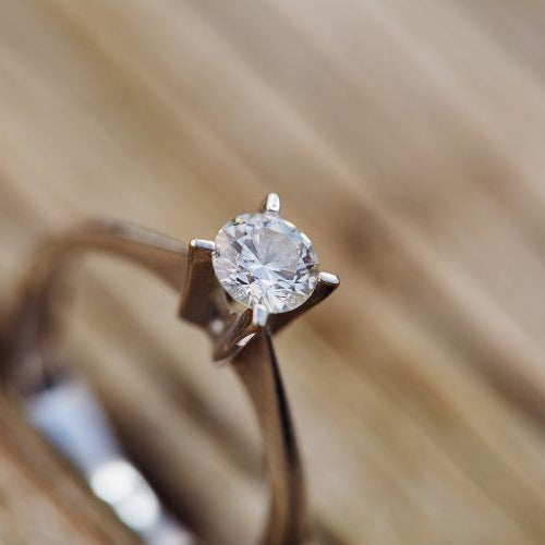 White Diamond Engagement Rings for Him and Her - New World Diamonds - fine jewelry, engagement rings and great gifts