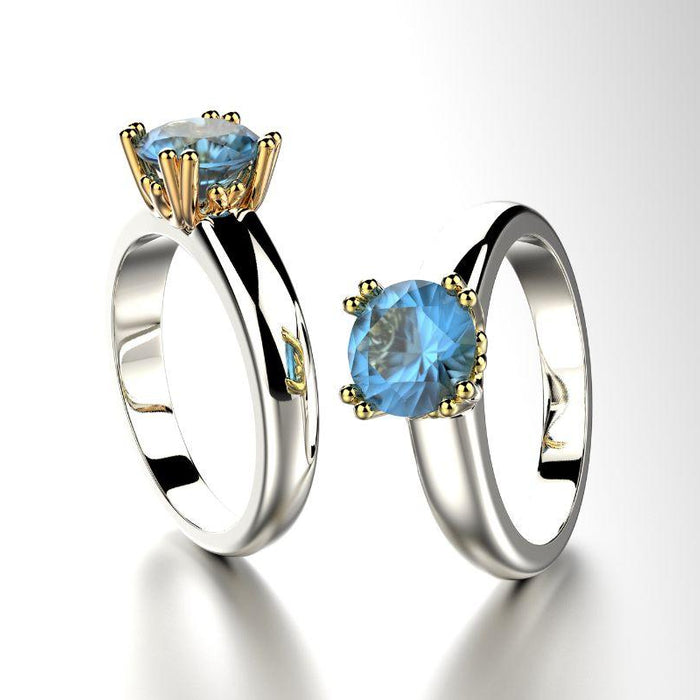 Why Are Aquamarine Engagement Rings Trending? - New World Diamonds - fine jewelry, engagement rings and great gifts