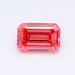 0.51Ct Vivid Pink SI2 IGI Certified Emerald Lab Grown Diamond - New World Diamonds - Diamonds