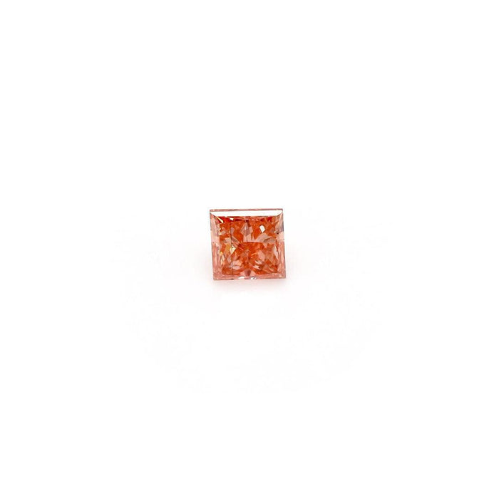 0.53Ct Intense Pink SI1 IGI Certified Princess Lab Grown Diamond - New World Diamonds - Diamonds