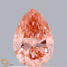 0.63Ct Vivid Pink SI1 IGI Certified Pear Lab Grown Diamond - New World Diamonds - Diamonds