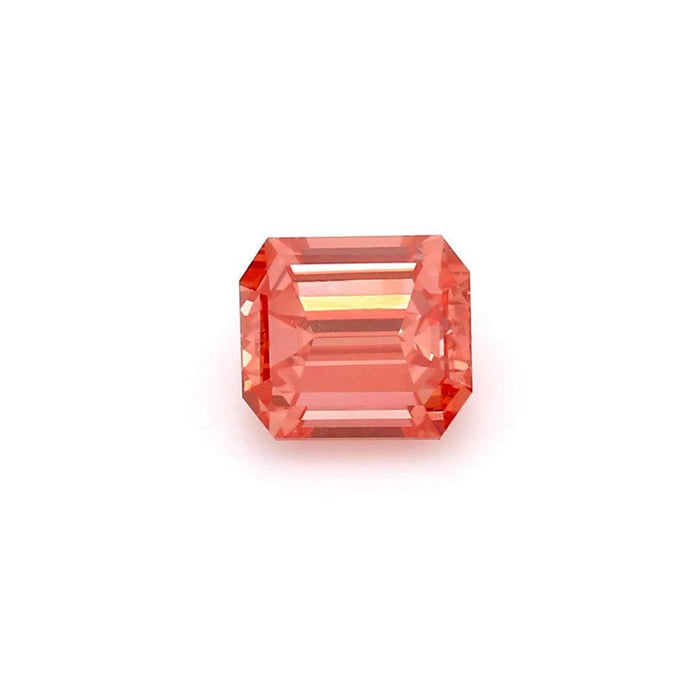 0.67Ct Vivid Pink SI1 IGI Certified Emerald Lab Grown Diamond - New World Diamonds - Diamonds