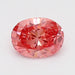 0.72Ct Vivid Pink SI2 IGI Certified Oval Lab Grown Diamond - New World Diamonds - Diamonds