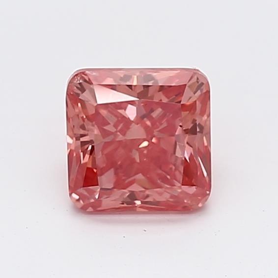 0.73Ct Vivid Pink SI2 IGI Certified Cushion Lab Grown Diamond - New World Diamonds - Diamonds