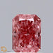 0.75Ct Vivid Pink VS2 IGI Certified Radiant Lab Grown Diamond - New World Diamonds - Diamonds