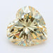 0.83Ct Fancy Light Yellow VS2 IGI Certified Heart Lab Grown Diamond - New World Diamonds - Diamonds