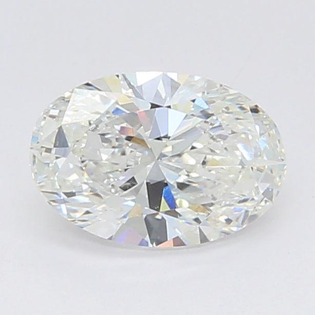 0.88Ct J SI1 IGI Certified Oval Lab Grown Diamond - New World Diamonds - Diamonds