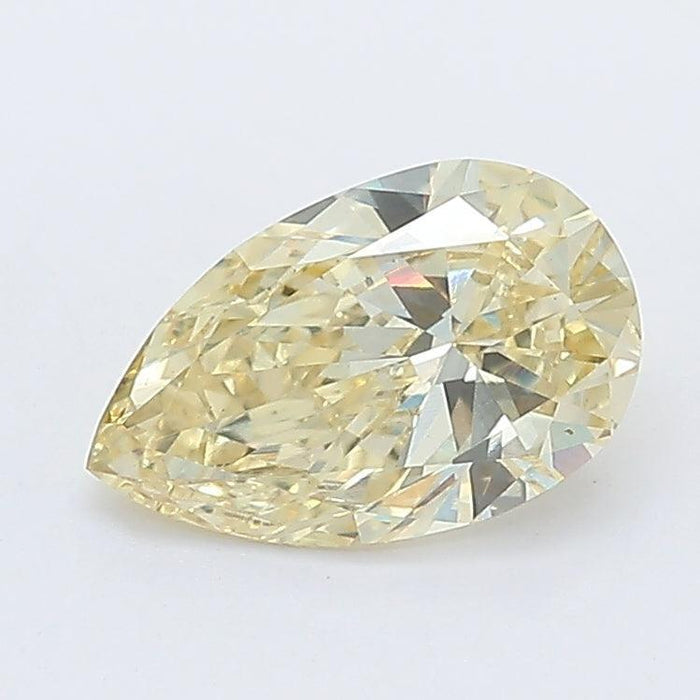 0.95Ct Intense Yellow VS1 IGI Certified Pear Lab Grown Diamond - New World Diamonds - Diamonds