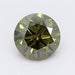 0.97Ct Dark Green VS2 IGI Certified Round Lab Grown Diamond - New World Diamonds - Diamonds