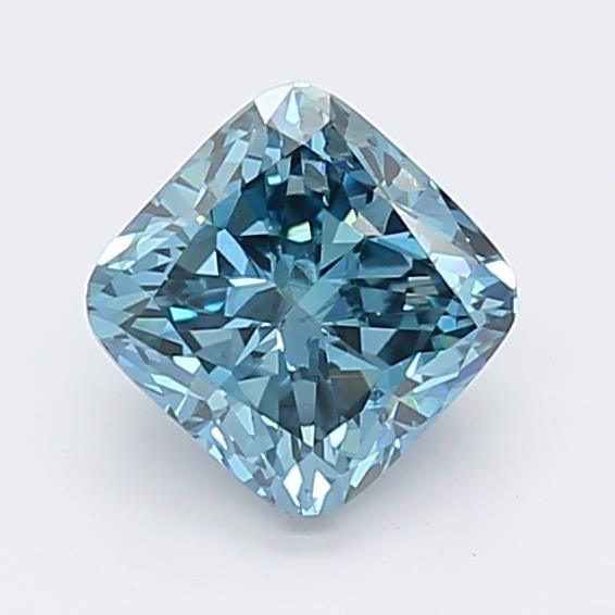 0.98Ct Deep Blue SI2 IGI Certified Cushion Lab Grown Diamond - New World Diamonds - Diamonds