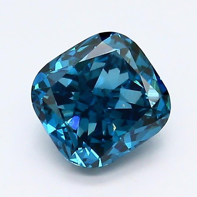 1.01Ct Dark Blue SI1 IGI Certified Cushion Lab Grown Diamond - New World Diamonds - Diamonds