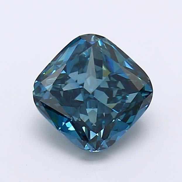 1.02Ct Dark Blue VS2 IGI Certified Cushion Lab Grown Diamond - New World Diamonds - Diamonds