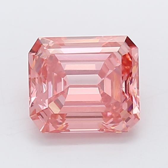 1.02Ct Intense Pink VS2 IGI Certified Emerald Lab Grown Diamond - New World Diamonds - Diamonds