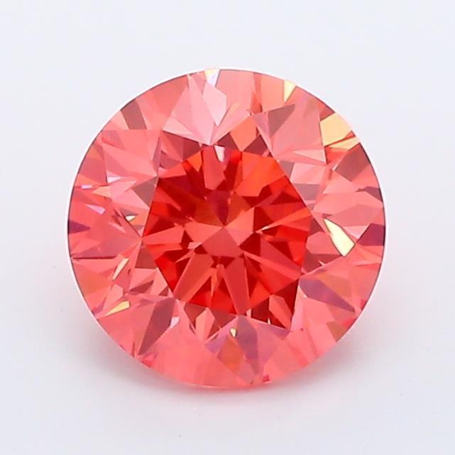 1.03Ct Vivid Pink VS1 GIA Certified Round Lab Grown Diamond - New World Diamonds - Diamonds