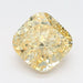 1.04Ct Fancy Yellow VS2 IGI Certified Cushion Lab Grown Diamond - New World Diamonds - Diamonds