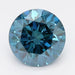 1.06Ct Fancy Blue SI1 IGI Certified Round Lab Grown Diamond - New World Diamonds - Diamonds