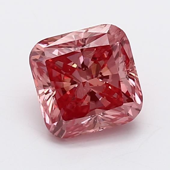 1.07Ct Vivid Pink VS2 IGI Certified Radiant Lab Grown Diamond - New World Diamonds - Diamonds