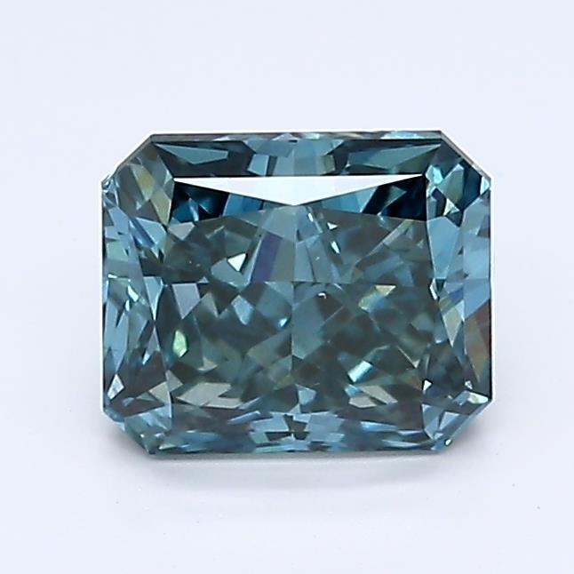 1.08Ct Deep Blue VS2 IGI Certified Radiant Lab Grown Diamond - New World Diamonds - Diamonds