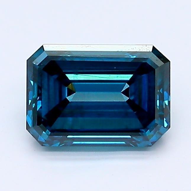 1.09Ct Deep Blue SI1 IGI Certified Emerald Lab Grown Diamond - New World Diamonds - Diamonds