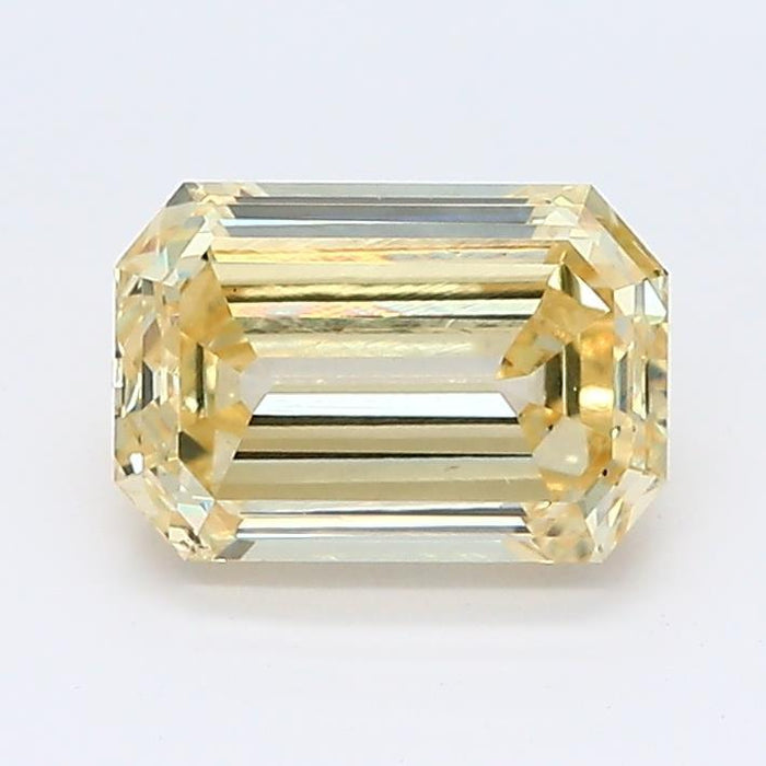 1.11Ct Intense Yellow SI1 IGI Certified Emerald Lab Grown Diamond - New World Diamonds - Diamonds