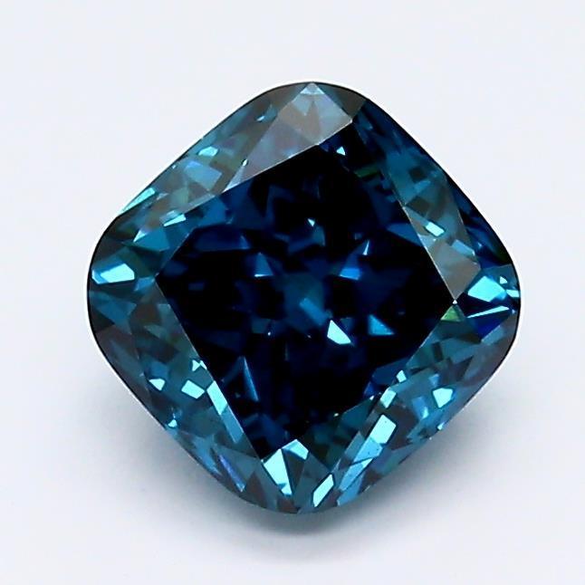 1.13Ct Dark Blue SI1 IGI Certified Cushion Lab Grown Diamond - New World Diamonds - Diamonds