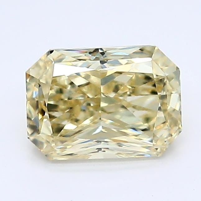 1.14Ct Fancy Yellow SI1 IGI Certified Radiant Lab Grown Diamond - New World Diamonds - Diamonds