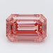 1.17Ct Intense Pink SI2 IGI Certified Emerald Lab Grown Diamond - New World Diamonds - Diamonds