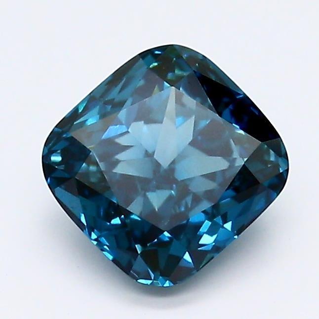 1.1Ct Dark Blue VS2 IGI Certified Cushion Lab Grown Diamond - New World Diamonds - Diamonds