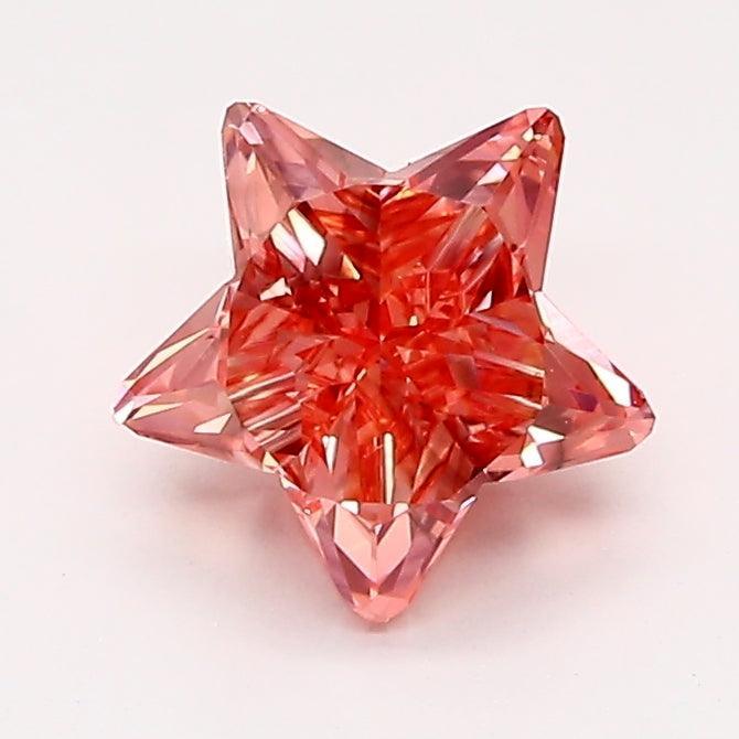 1.1Ct Star VS1 Lab Grown Pink Diamonds For Bridal Sets Rings — New