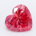 1.21Ct Deep Pink SI1 IGI Certified Heart Lab Grown Diamond - New World Diamonds - Diamonds