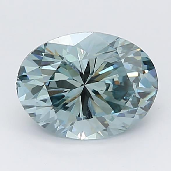 1.26Ct Deep Blue VS2 IGI Certified Oval Lab Grown Diamond - New World Diamonds - Diamonds