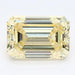 1.28Ct Fancy Light Yellow SI1 IGI Certified Emerald Lab Grown Diamond - New World Diamonds - Diamonds